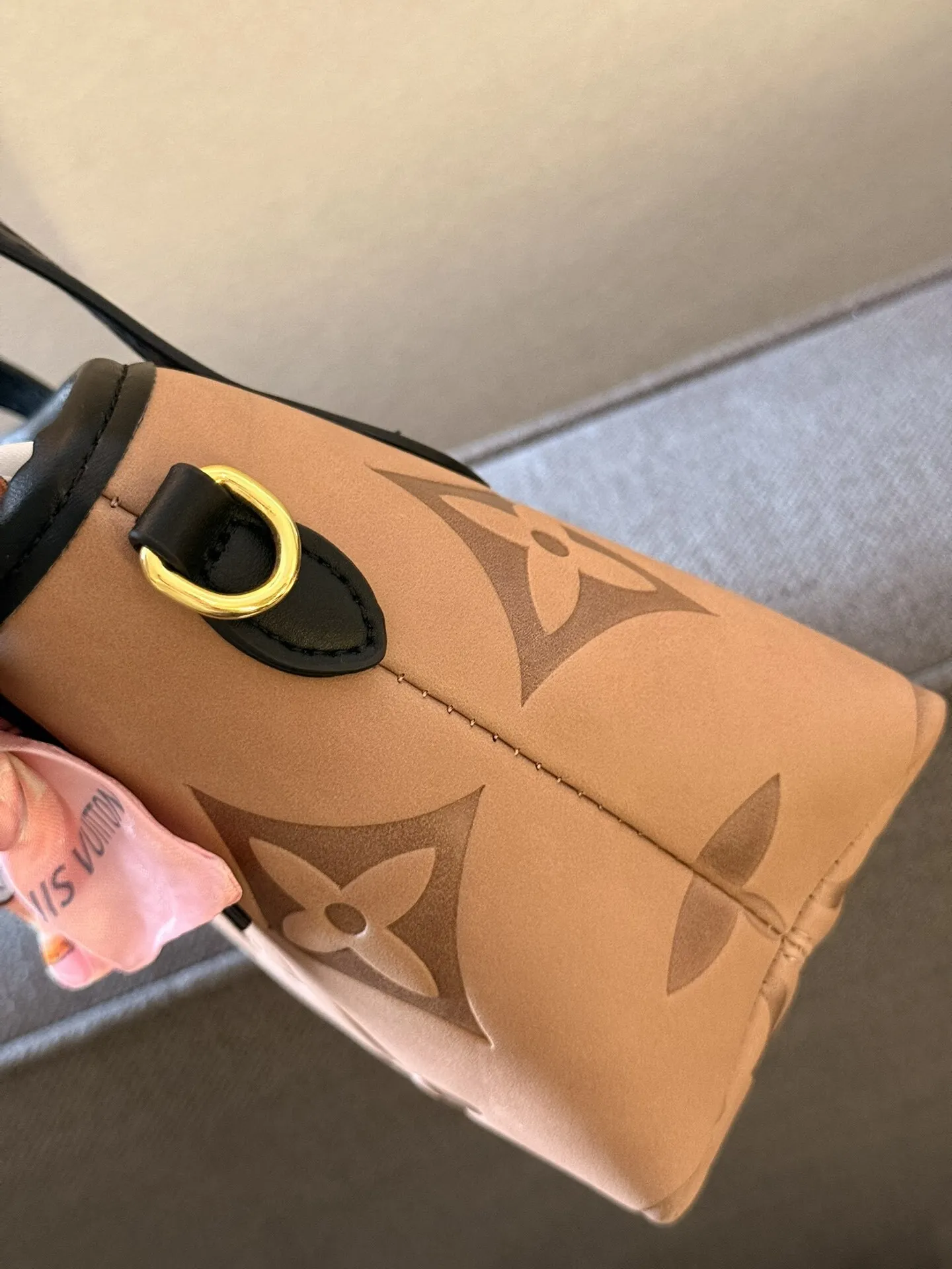 точная копия 1:1 Louis Vuitton Подавление Корзины Из Цветной Капусты Среднего Возраста
