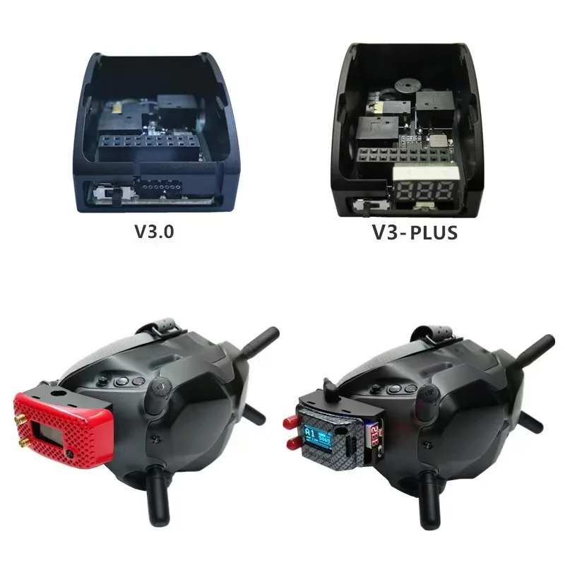 Комплект внешнего аналогового приемника FPV 5.8G RX PORT 3.0 для легких полетов 5 В 3 А