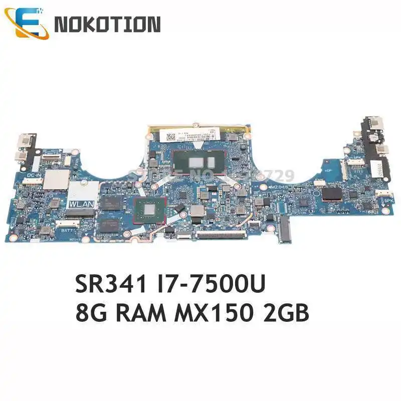 926318-001 926318-501 926318-601 для HP 13-AD 13-AD019TX 13-AD020TX материнская плата ноутбука SR341 I7-7500U MX150 2 ГБ