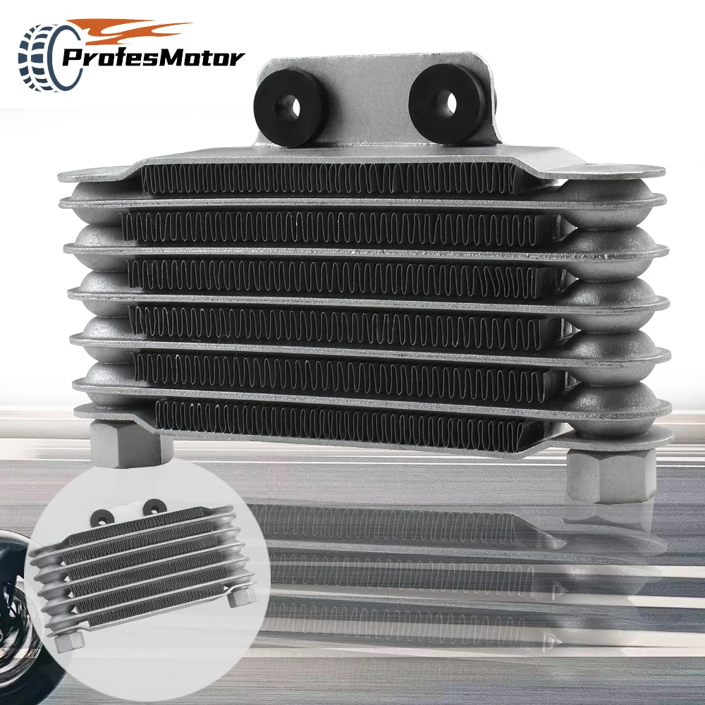 

Motorcycle Oil Radiator Cooler Universal Cooling System Aluminum for KTM Honda Yamaha Dirt Pit Bike 50cc 125cc Motocross Enduro