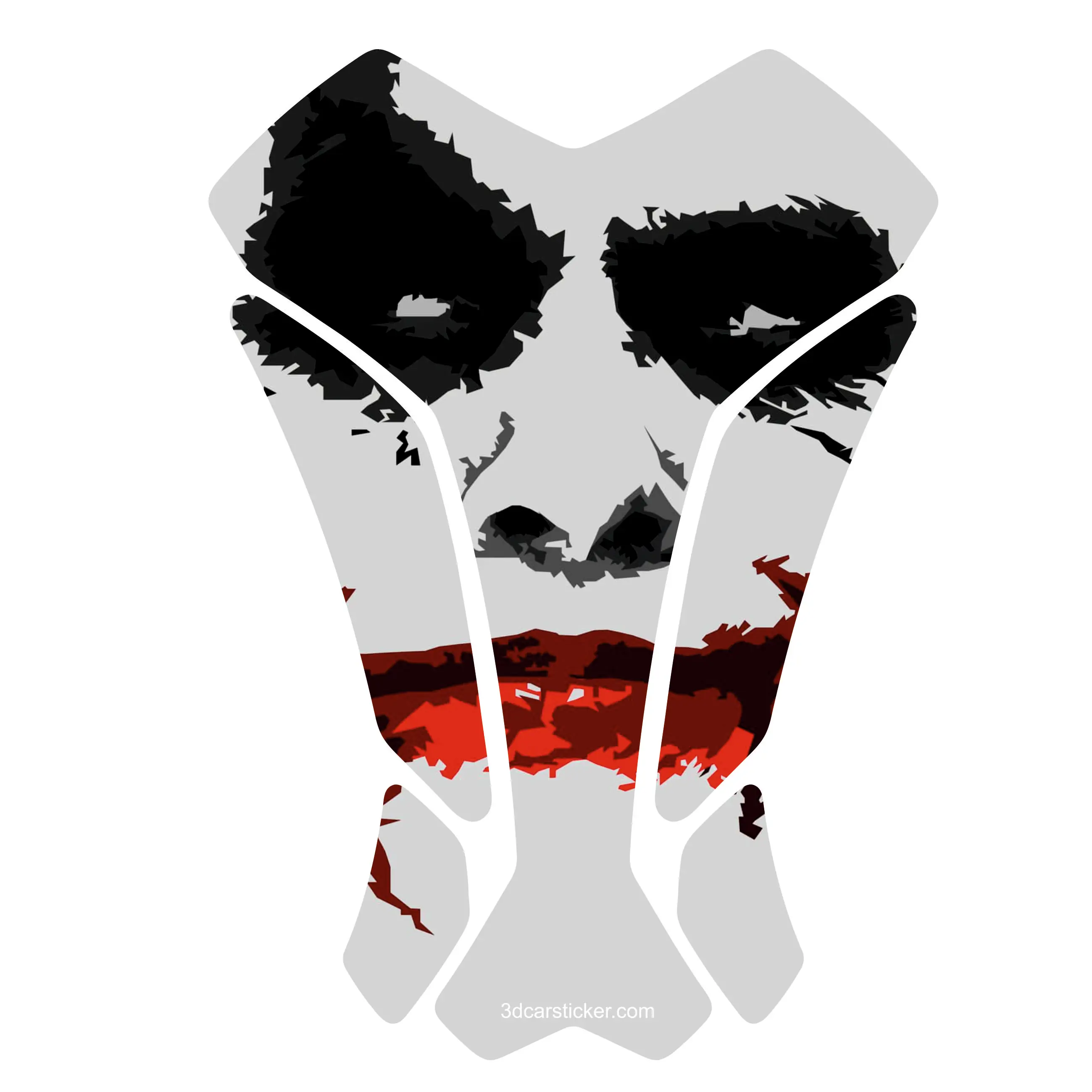 

Наклейка на бак, топливный протектор, 3D наклейка, мотоциклетная газовая защита, Джокер, деньги, Темный рыцарь, Бэтмен, фильм, красная лампа Предупреждение