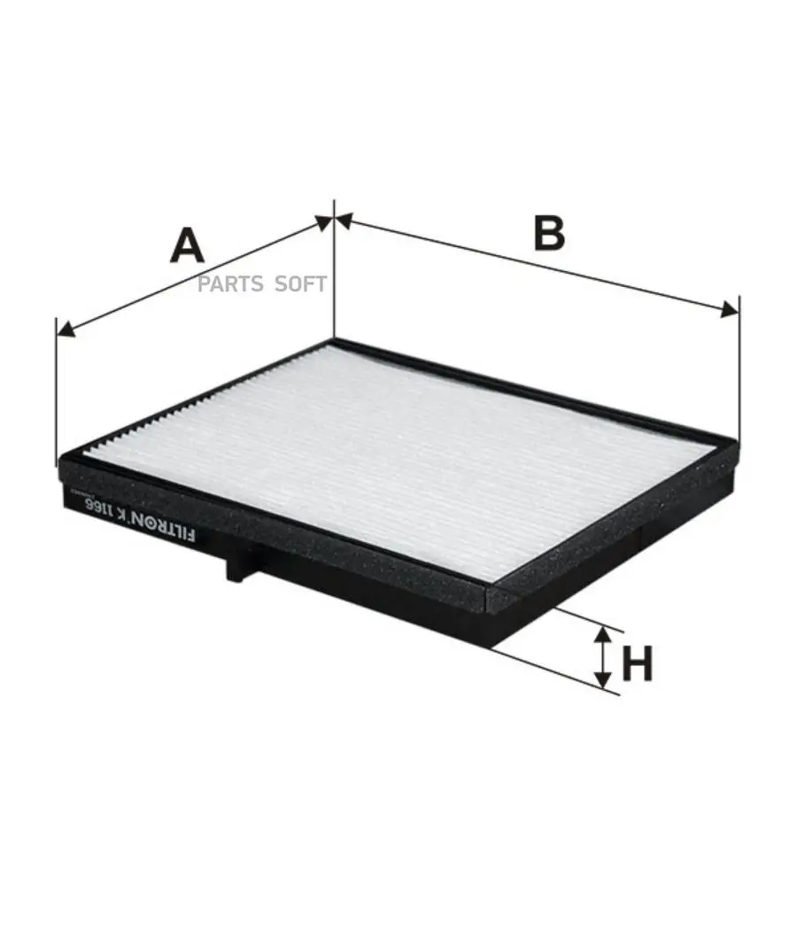 FILTRON K1166 Фильтр салонный  1шт