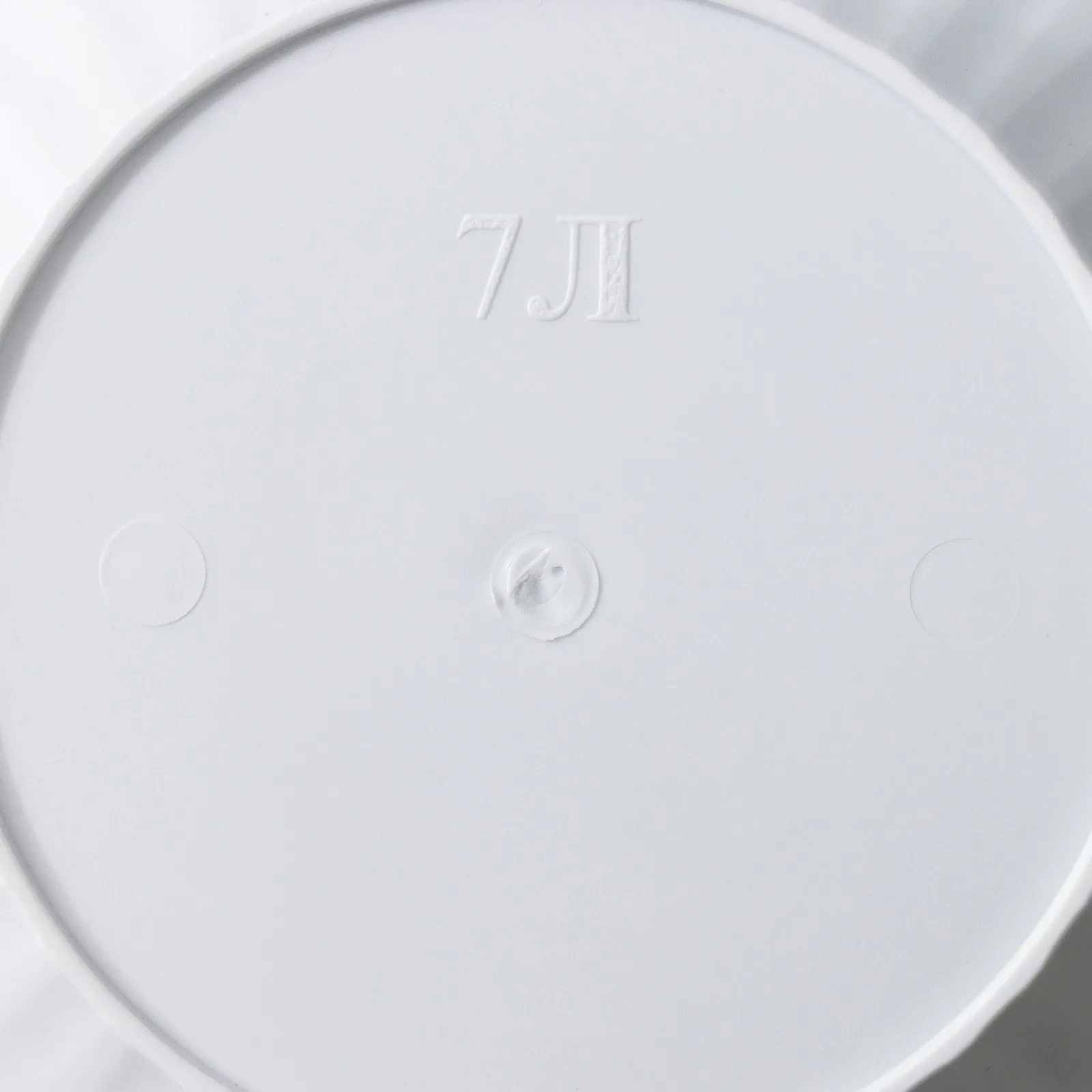 Горшок с поддоном 'Байкал' 6 л цвет белый (комплект из 7 шт)