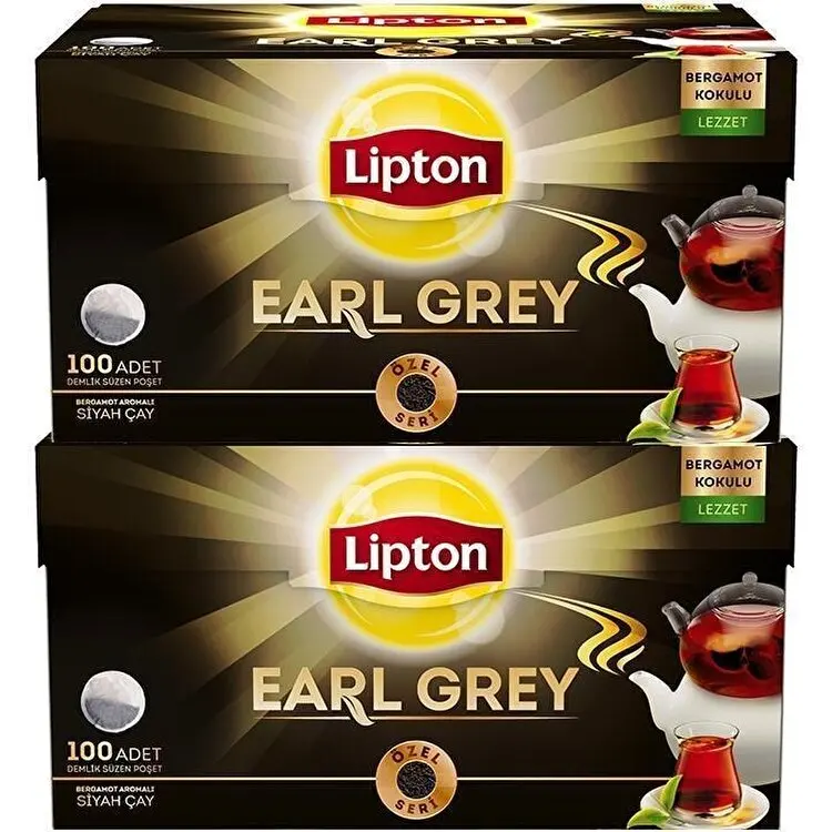Lipton Чай Эрл Грей 100 штук х