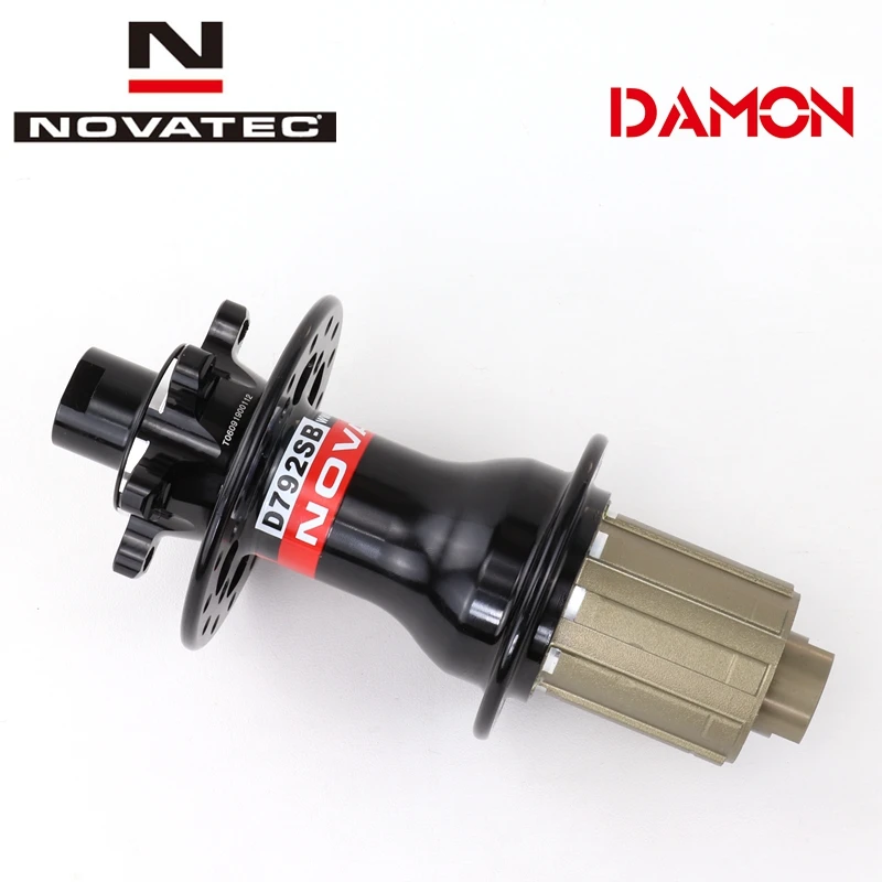 Novatec Д791СБ Д792СБ Горный велосипед 12x100 15x100 12x142 Mtb 11S Втулка велосипеда 24 28 32 отверстия QR быстросъемное штырьевое крепление с дисковым тормозом.