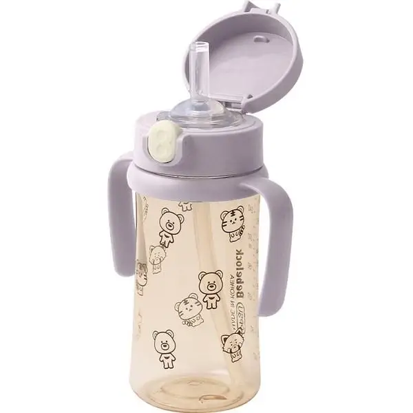 Стаканчик-соломинка Beberac Aiwa PPSU one-touch 270 мл 1 шт лавандовый