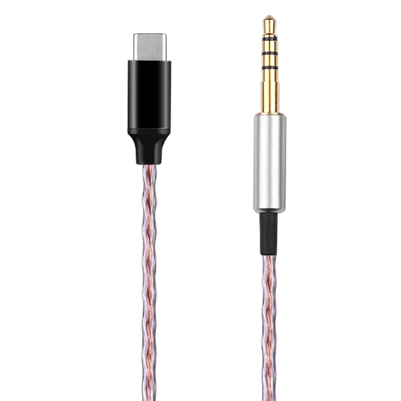 

6N USBC TYPEC Audio Cable For DENON AH-MM400 MM300 MM200 Headphones