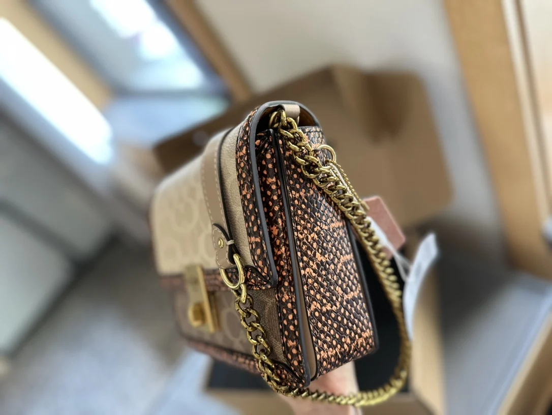 Coach Totes Cope 1:1 2024 Новая Женская Сумка-кошелек Через Плечо Модная Сумка-шоппер