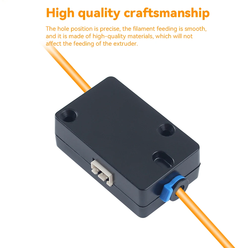 Фото Для Creality K1 Series/Ender 3/Ender-3 V3/Plus/Ender-5 плавная подача чувствительное обнаружение комплект датчиков нити для 3D-принтера №2