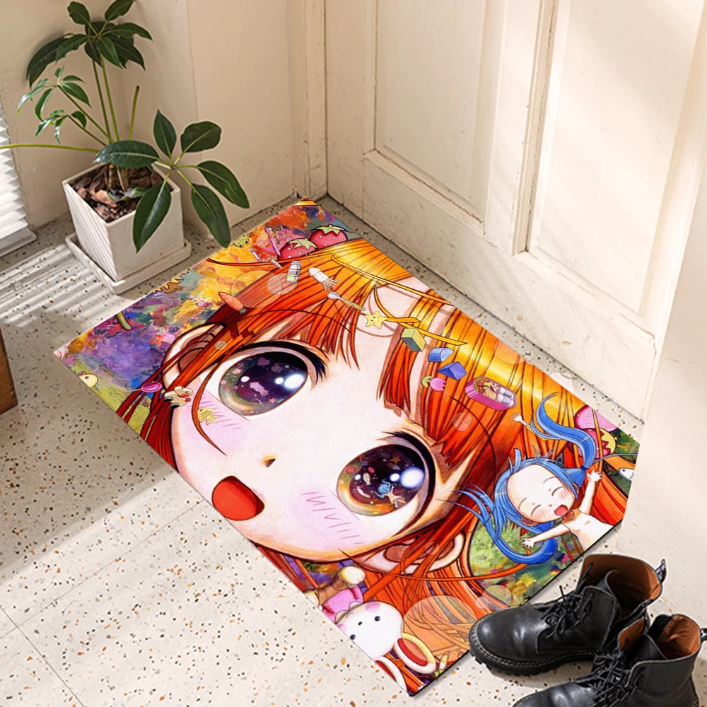 

MISTERYANEN Bathtub Floor Rug Shower Room Doormat Indoor Kitchen Hallway Pad Badroom Carpets