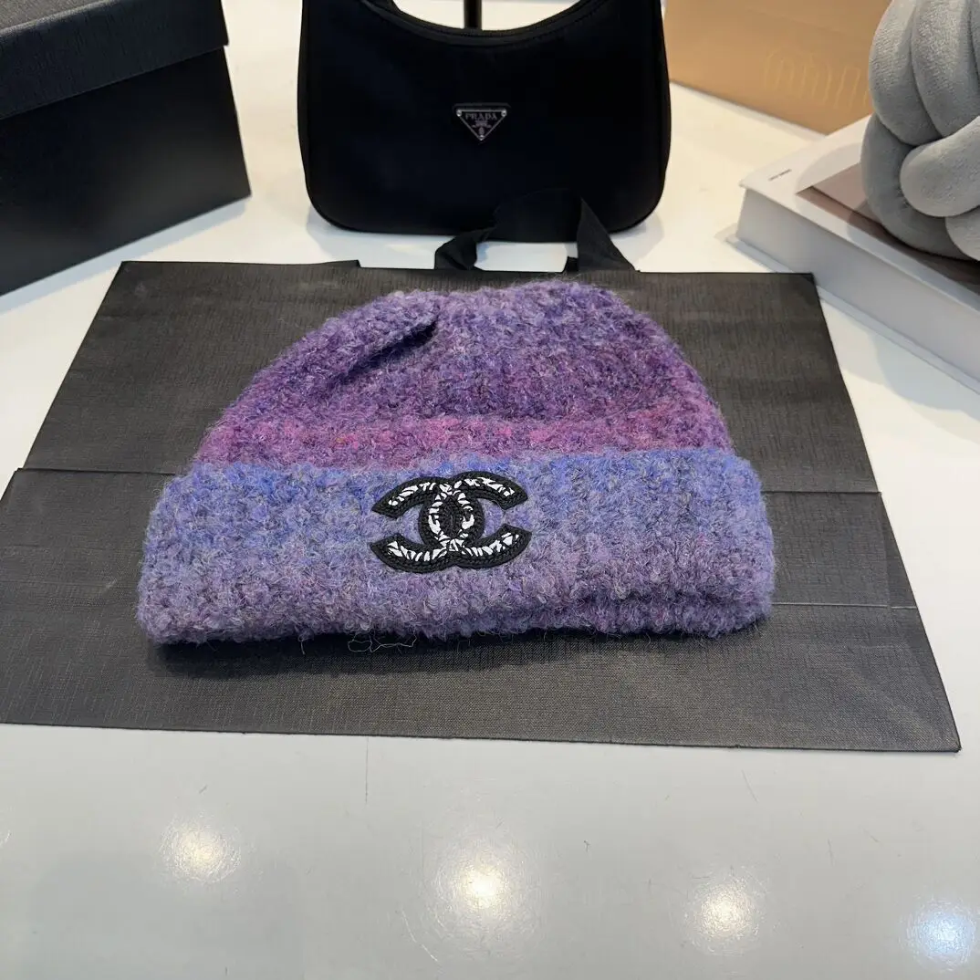 Модная Вязаная В Стиле Шанель Копия 1:1 Мужская И Женская Зимняя Теплая Мешковатая