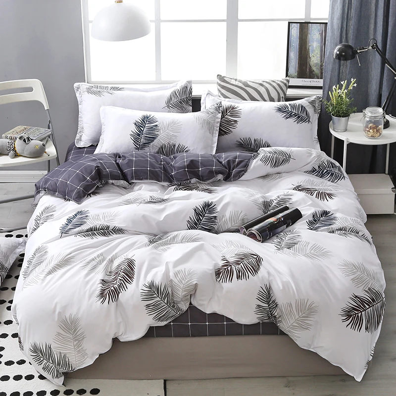 

G321~Winter coral quilt cover single piece winter milk velvet thickened warm bedding kit quilt cover single double 200x230