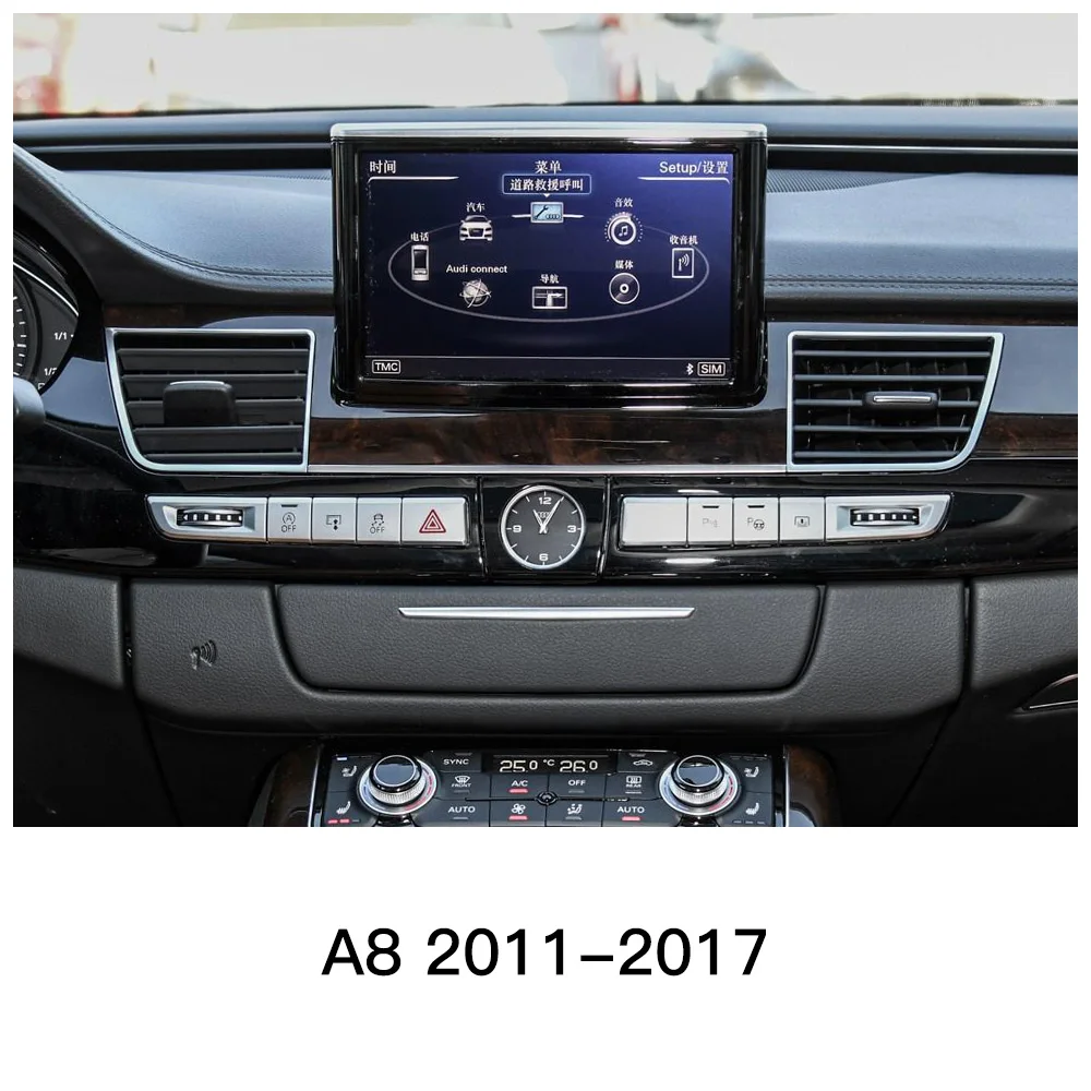 

AUTOABC Wireless CarPlay подходит для Audi A1 A3 A4 A5 A6 A8 Q2 Q3 Q5 Q7 MMI модуль Android авто зеркальная камера заднего вида