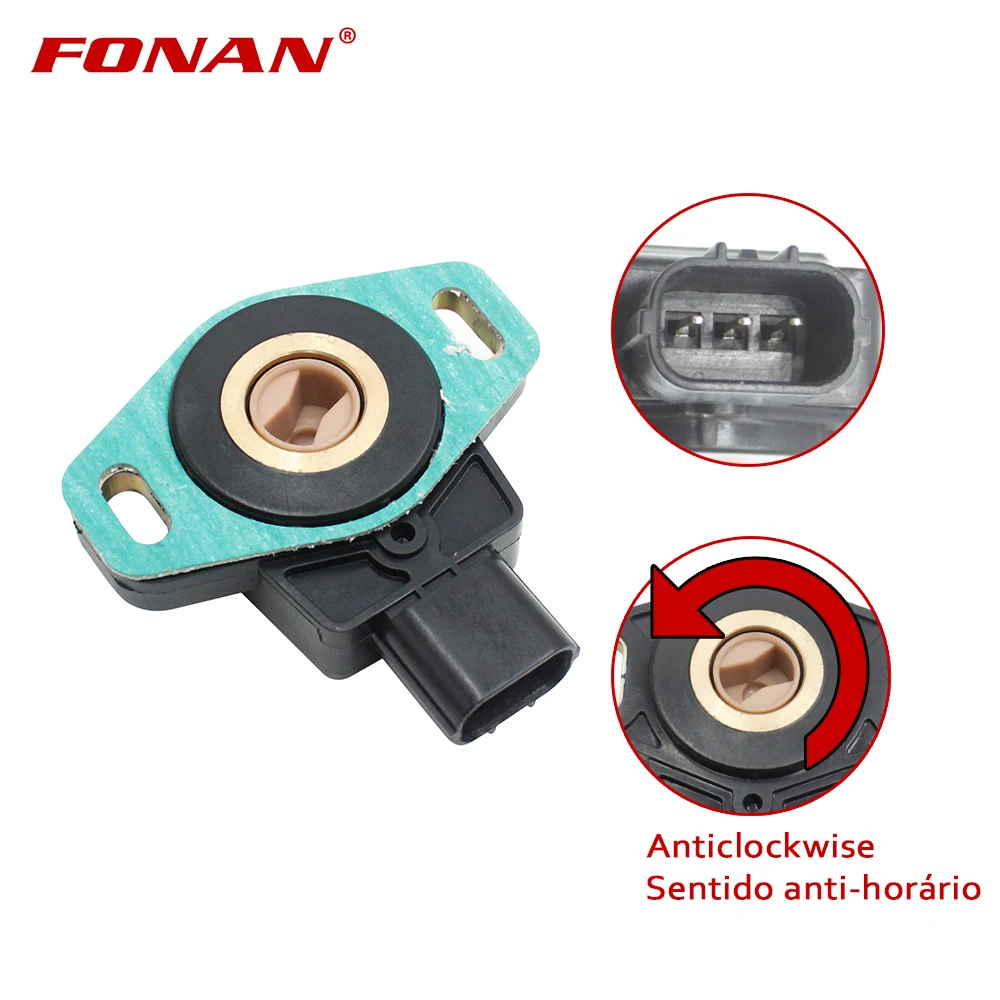 

High Quality TPS Throttle Position Sensor For Honda Civic 1.7 01 - 06 Accord CR-V 2.4 JT7H HAJT7HRK 16400PRBA12