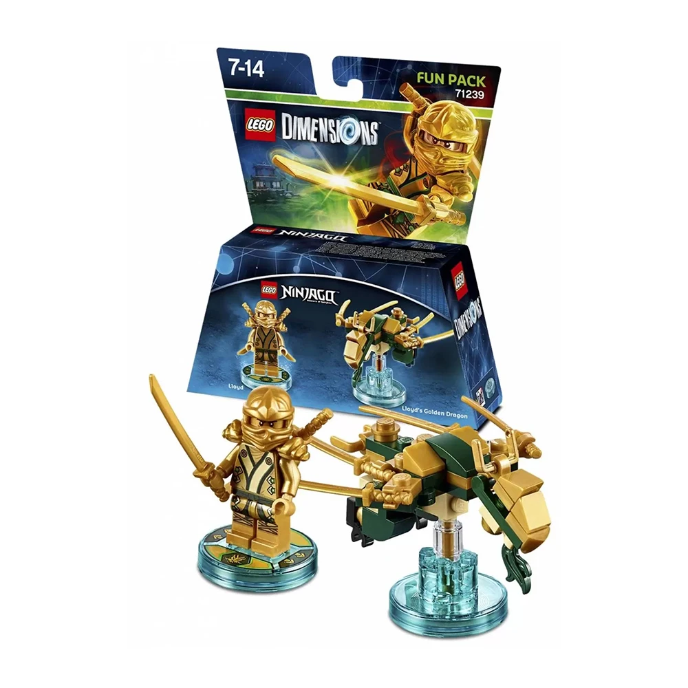 LEGO Dimensions Fun Pack - Ninjago (Lloyd's Golden Dragon) (б/у) |