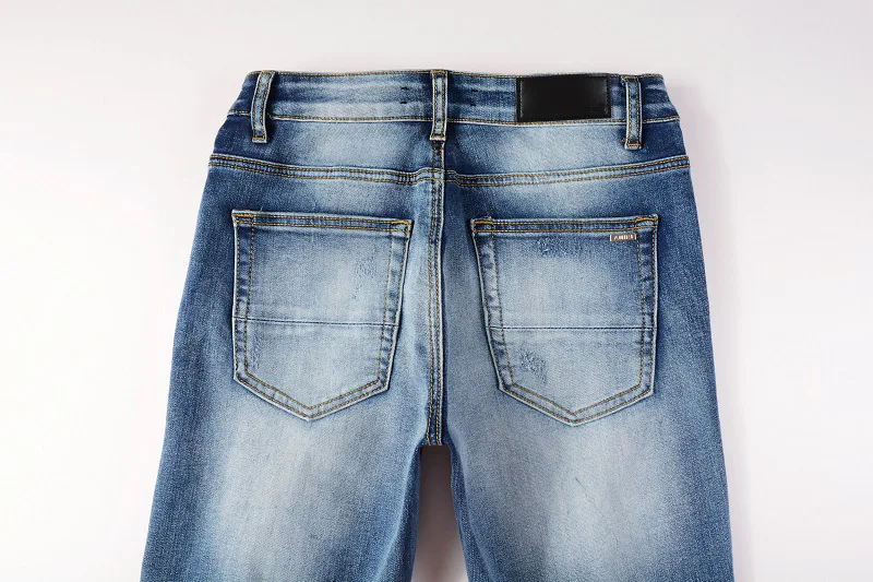 2022 Autumn Fashion Brand Retro Hole Jeans Men Pants Cotton Denim Trouser Male Plus Size Quality Vaqueros Hombre Dropshipping