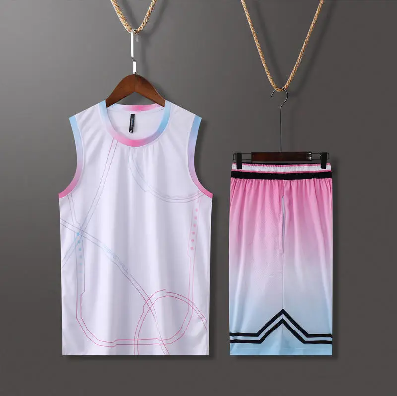 

LQA212-2 2022 fashionable China men women basketball suit
