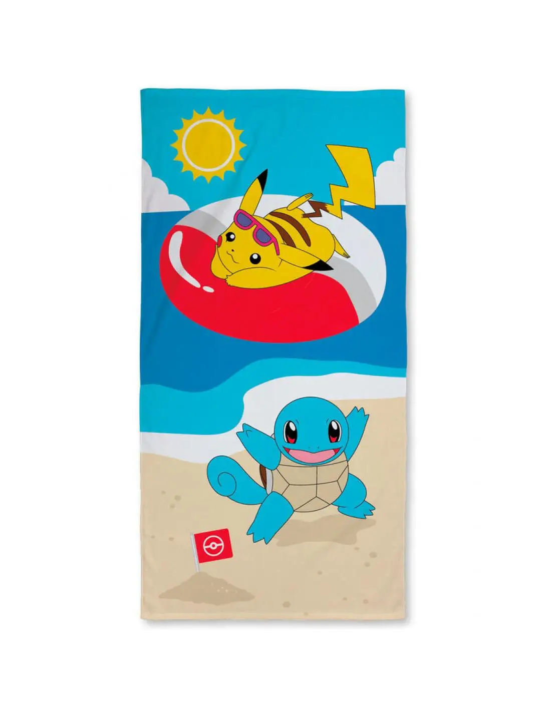 Полотенце с покемоном Пикачу Супер Марио dc комикс Супермен Бэтмен aladdin dragon ball 100%