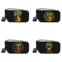 cobra kai bento lunch box with nylon sealing strap with food compartments and accessories for adults and kids