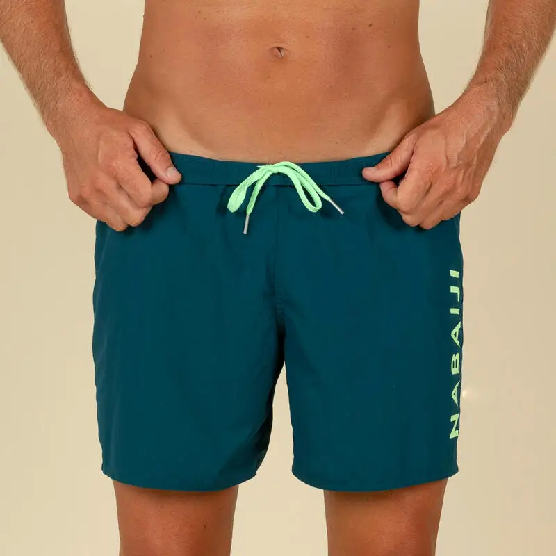 Плавки шорты мужские синие Swimshort 100 Basic