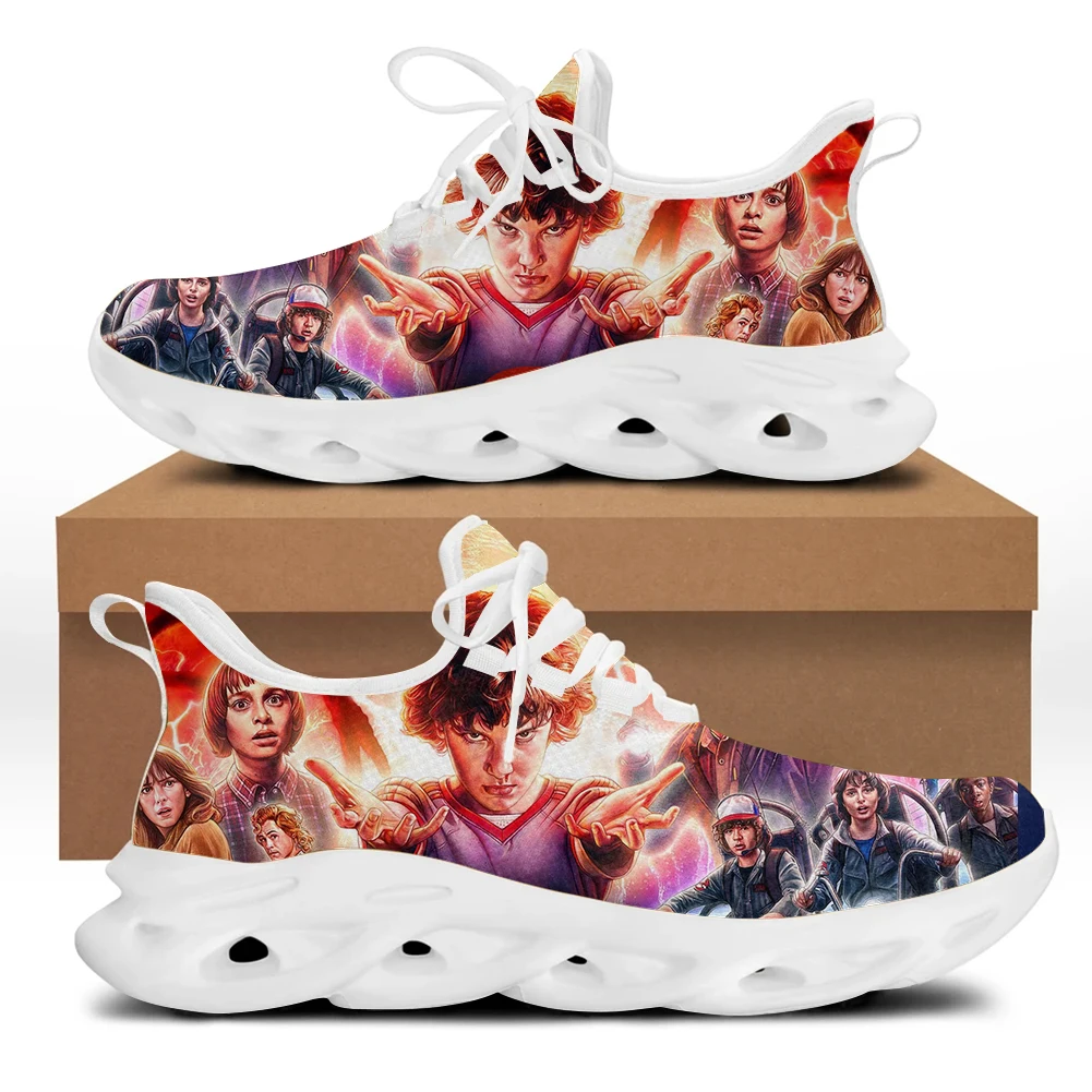 

Fashion Print Stranger Things/Dog Groomer Love Art Outdoors Male Shoes Classic Comfortable Shoes Custom Casual Lace Shoes