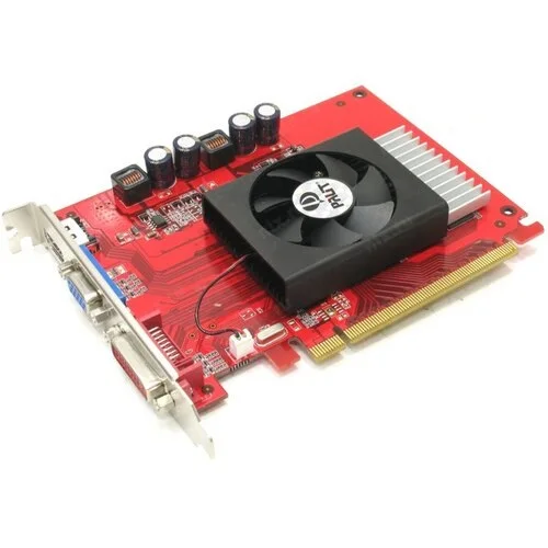 Видеокарта 256Mb PCI-E GDDR3 Palit RADEON HD2400XT Sonic (RTL) D-Sub DVI HDMI Б/У |