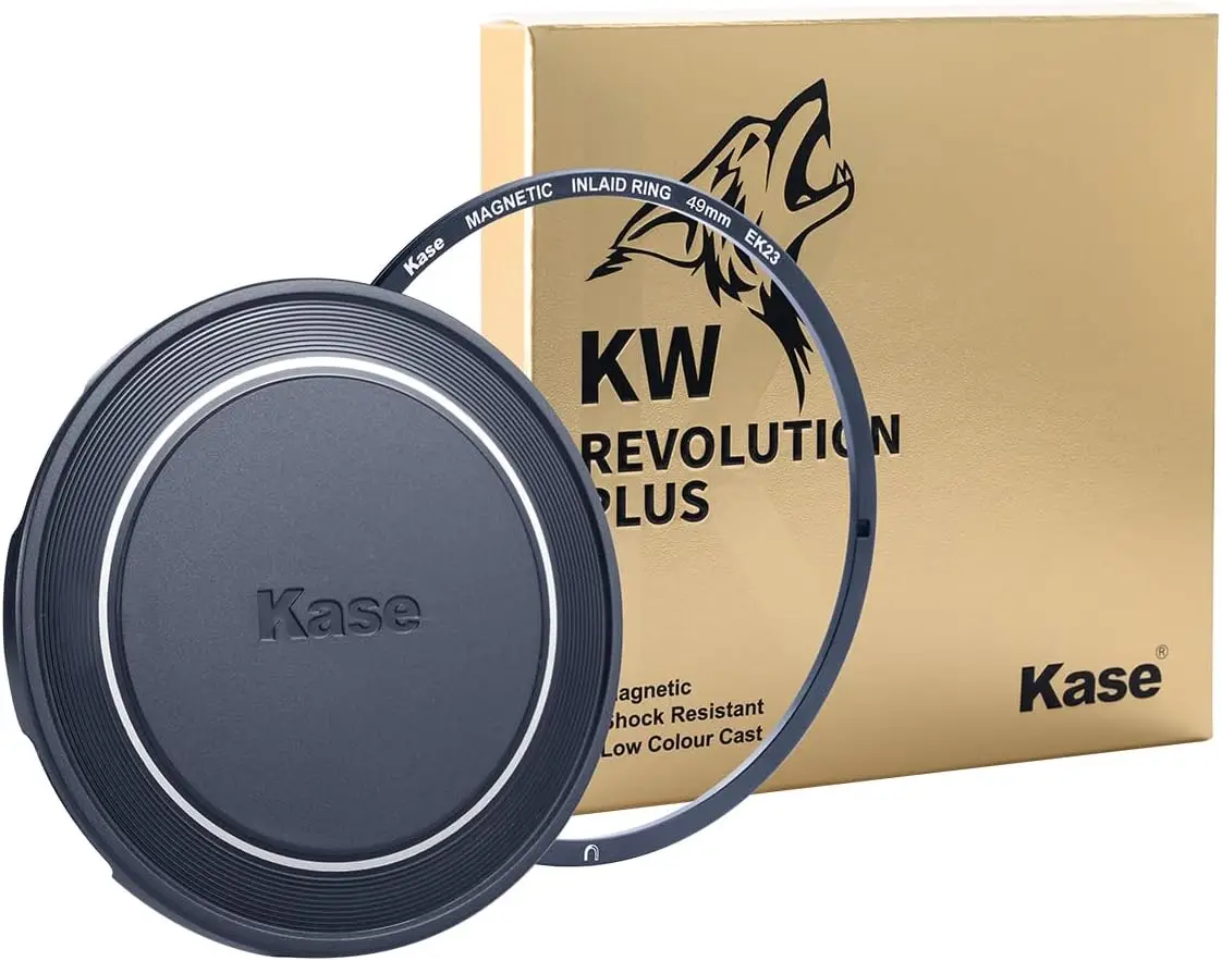 Набор магнитных адаптеров Kase Revolution Plus 49-112 мм с инкрустированным дизайном, универсальный комплект адаптеров для магнитных фильтров и линз (art.: 3920dcb3ebd74) - 3920dcb3ebd74