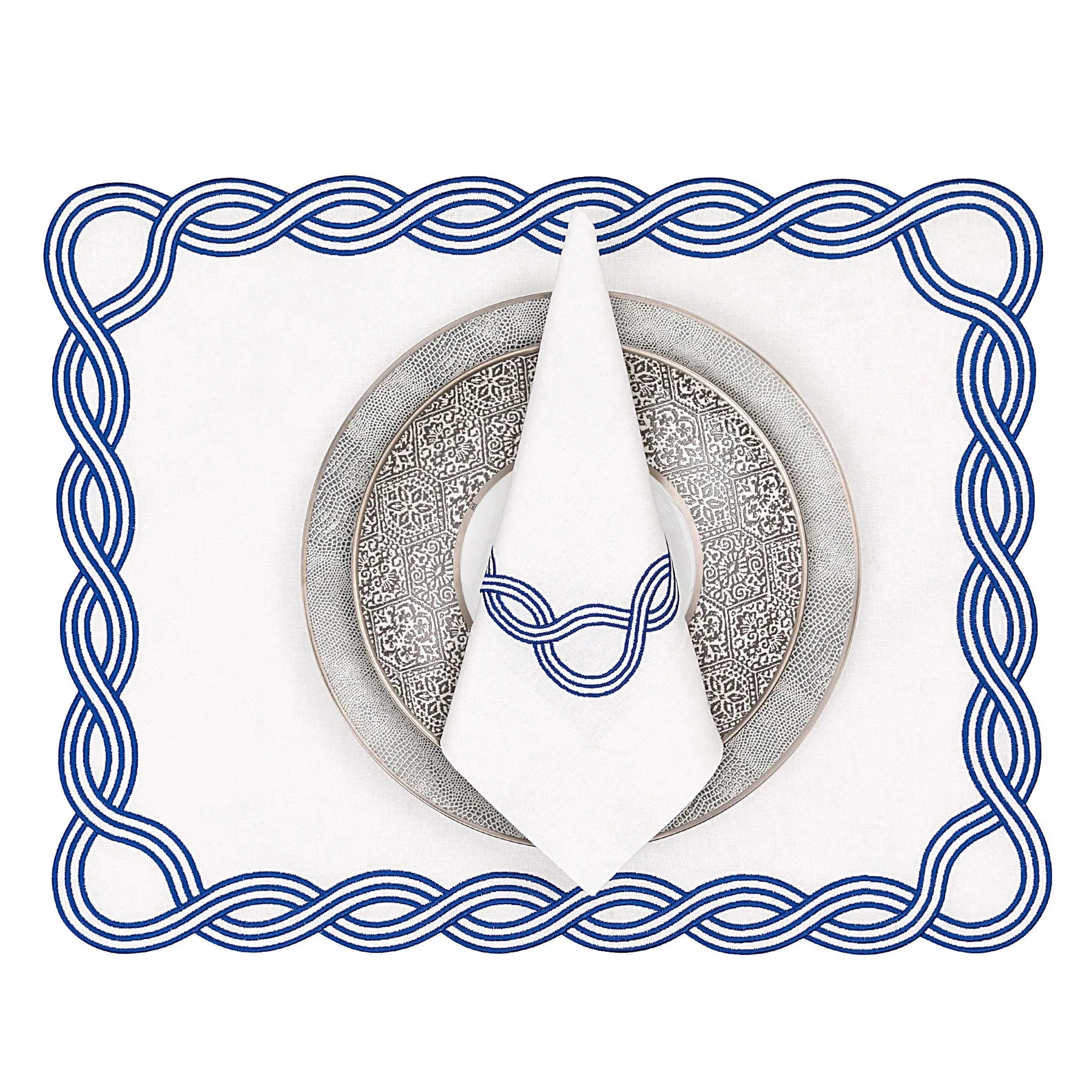 Set of 8 Graceful Napkins Placemats for Effortlessly Chic Di