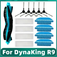for wonders living dynaking r9 robotic vacuum cleaner main side brush hepa filter mop rag replacement spare parts accessories