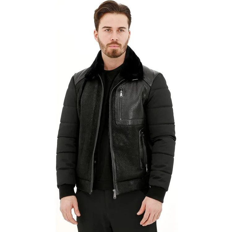 Tamer Tanca Мужские кожаные кожаные