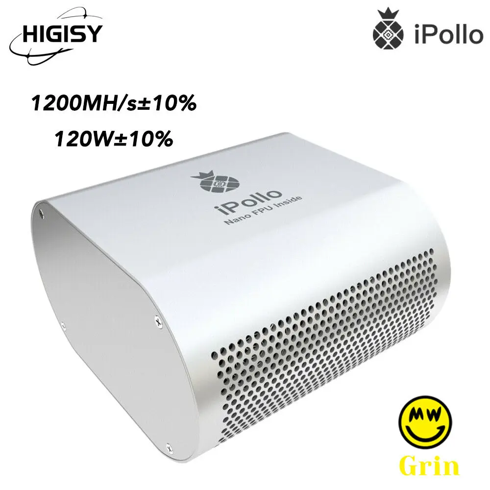 

BUY 3 GET 2 FREE On Stock New Original iPollo G1 mini Grin Miner With Original Power Supply