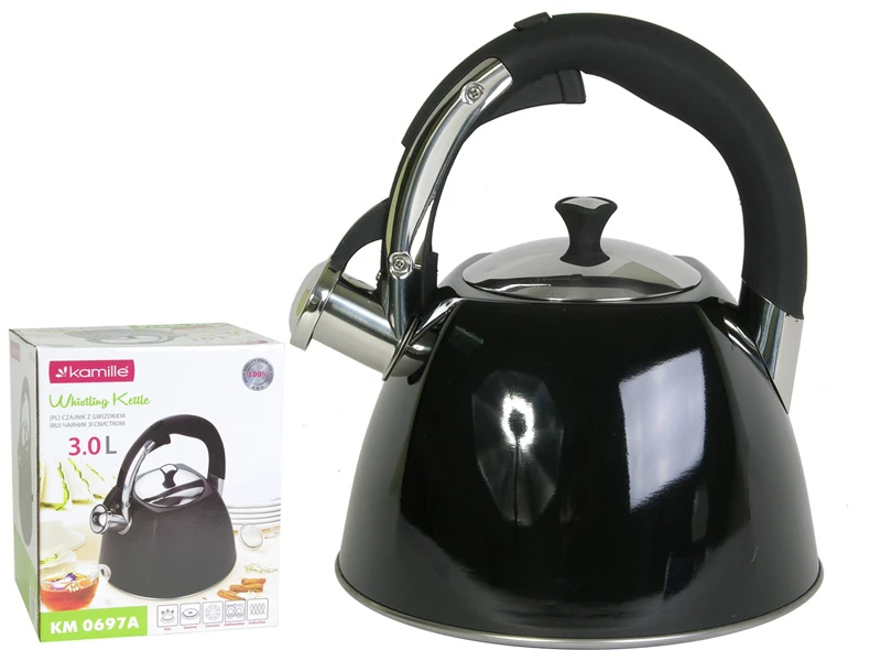 чайник со свистком черный. 3л черная ручка (12шт) - 55172 hm. чайник катунь kt 106 d. чайник со свистком 2,2л "trad" le creuset (вишня, сталь). чайник 1,7 л le creuset глянцевый черный.