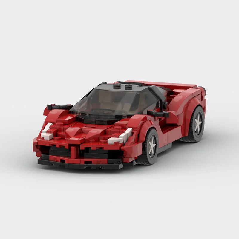 Конструктор MOC для Lego 8 g racing 93967 Ferrari Rafa Speed champion запчасти спортивных автомобилей