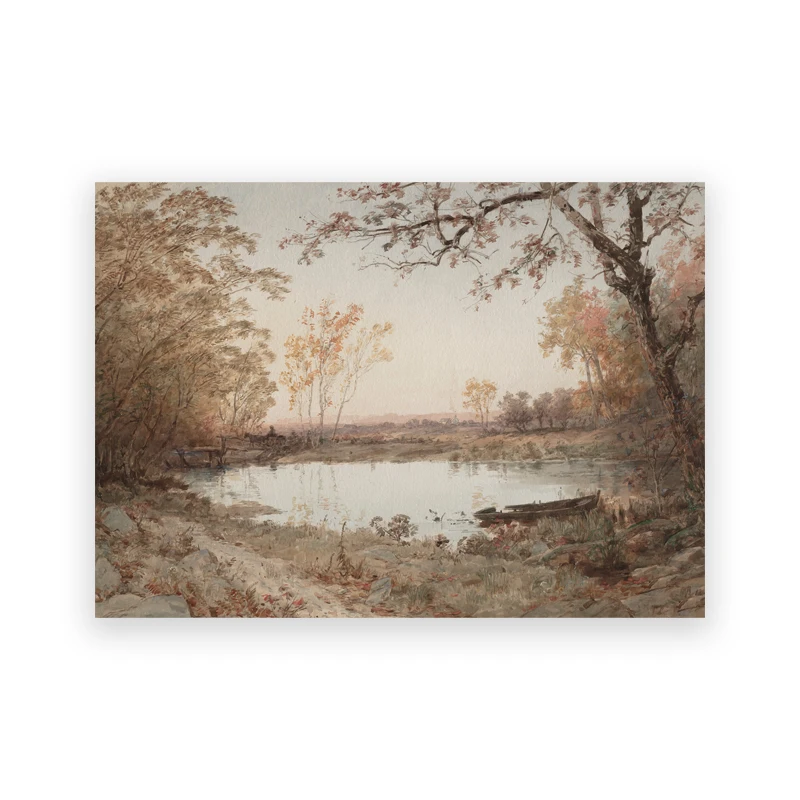 

Картина "Осеннее дерево", Ilan grace, печать на холсте