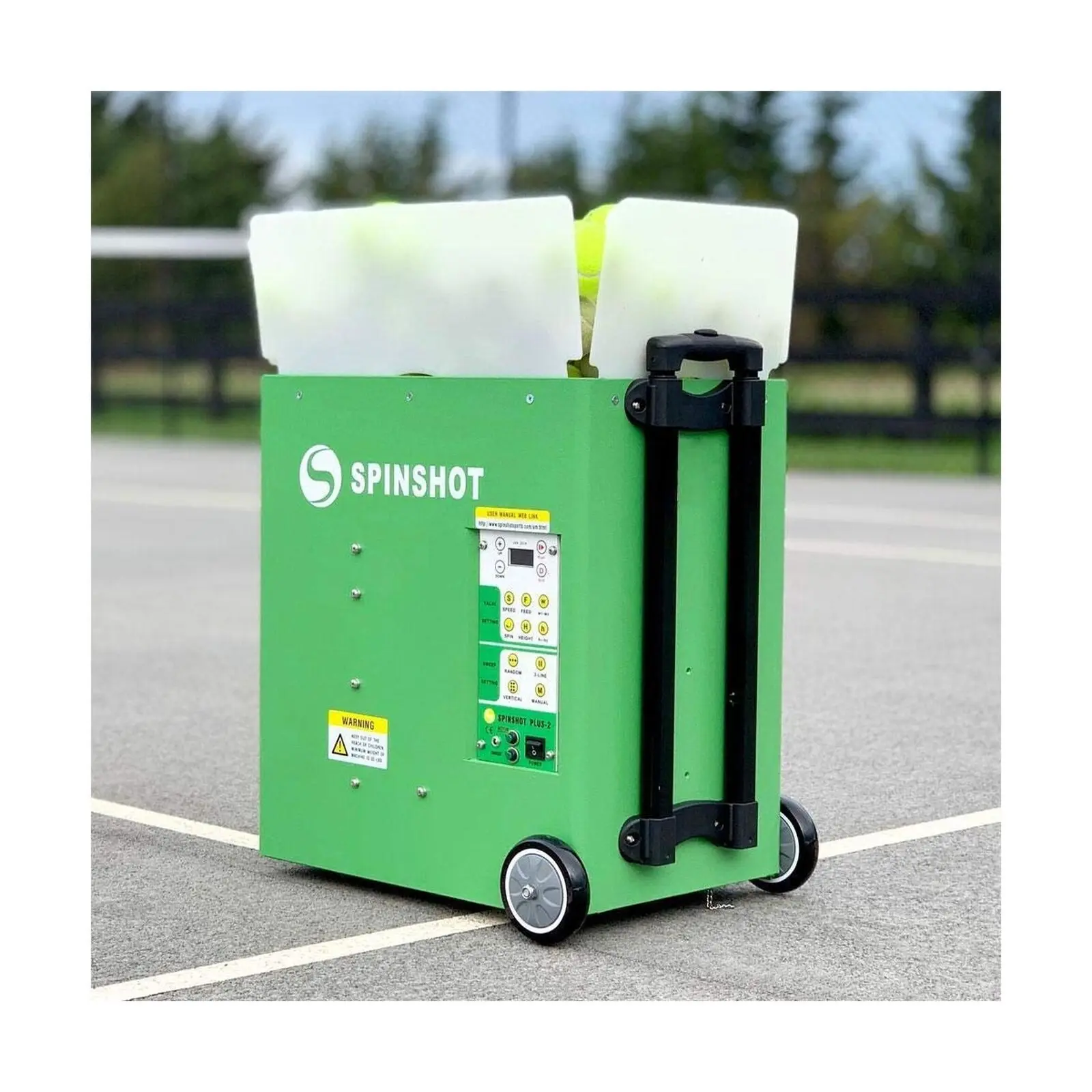 

100% OFFICIAL Genuine_Spinshot Plus-2 Tennis Ball Machine