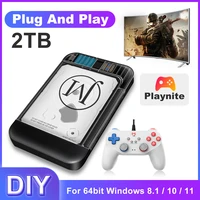 2t portable external game hdd playnite system with 77aaa games support for ps5ps4ps3ps2switchxboxwiiu for win8 1 and above