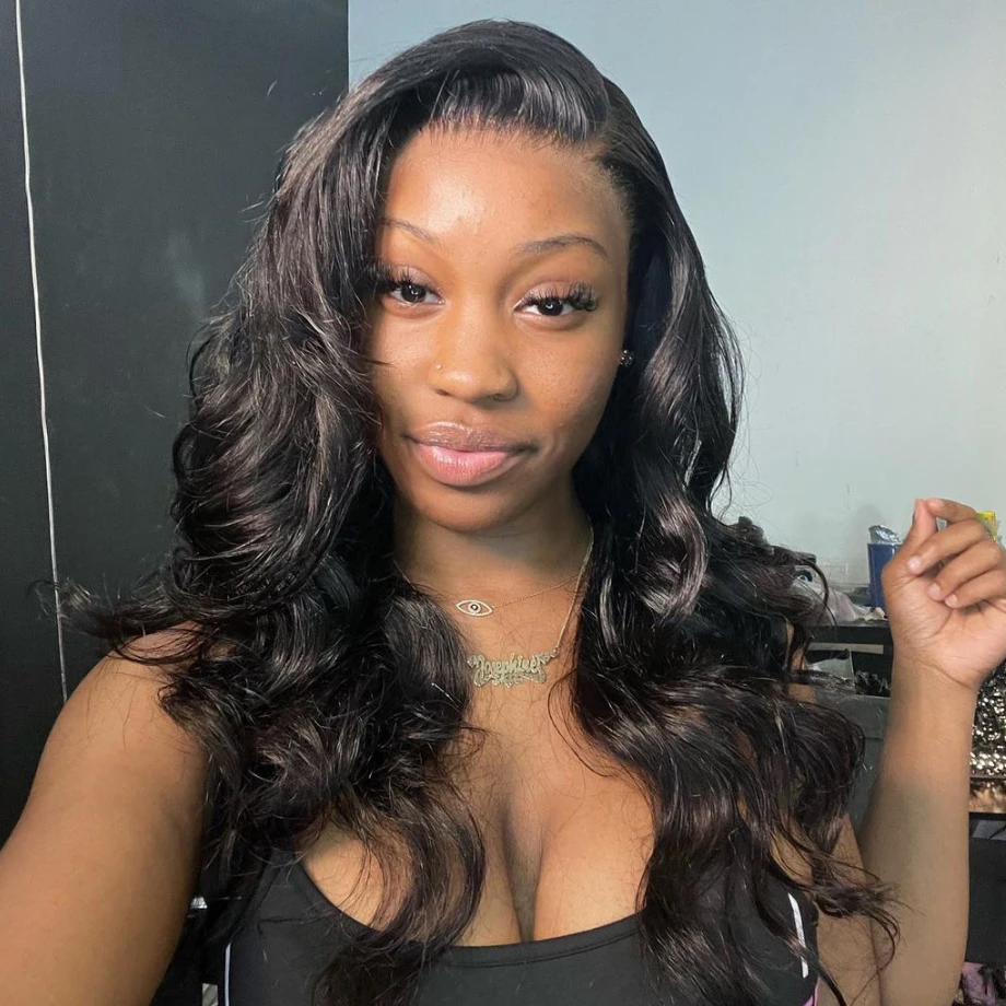 

13x6 Body Wave Lace Front Wig Pre Plucked Brazilian Closure Wig Human Hair Wigs 30 40 Inch Wet And Wavy Hd 13x4 Lace Frontal Wig