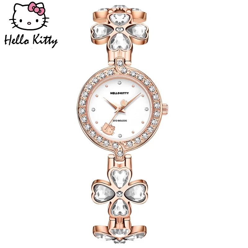 

Часы наручные Disney женские кварцевые, водонепроницаемые с маленьким циферблатом, с изображением четырехлистника, для девушек