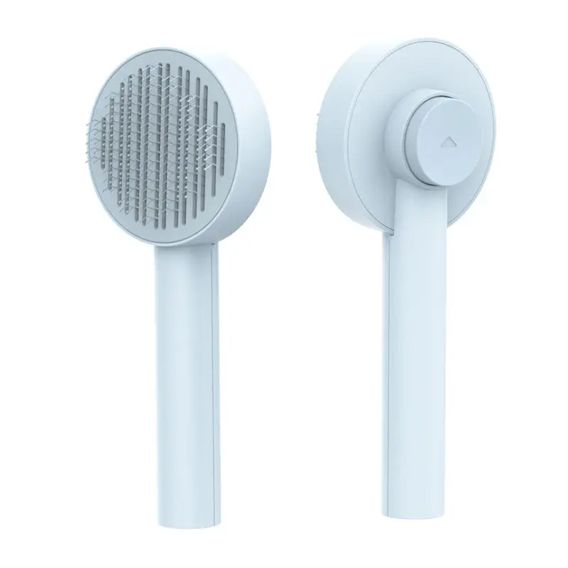 

Cat Shedding Puppy Grooming Pet Comb Cleaning Brush Dog Safe Dematting Brush Cat Groomer Brush for Dog Hair Removal Cleaning