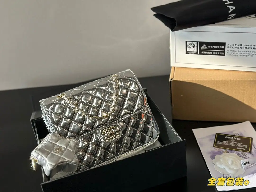 точная копия 1:1 Женская Кожа Chanel 23cm * 16cm