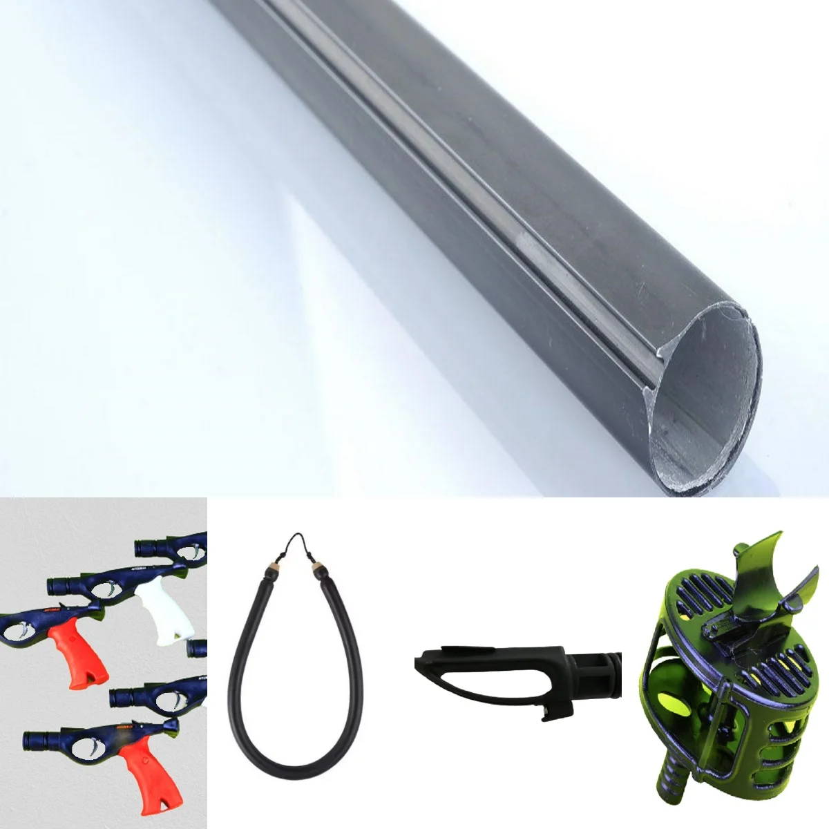 

Diverman Divermaster Open Head with Reel 50mt and 17mm Sling - Disassembled And Without Spear Shaft Fishing diving spearfishing