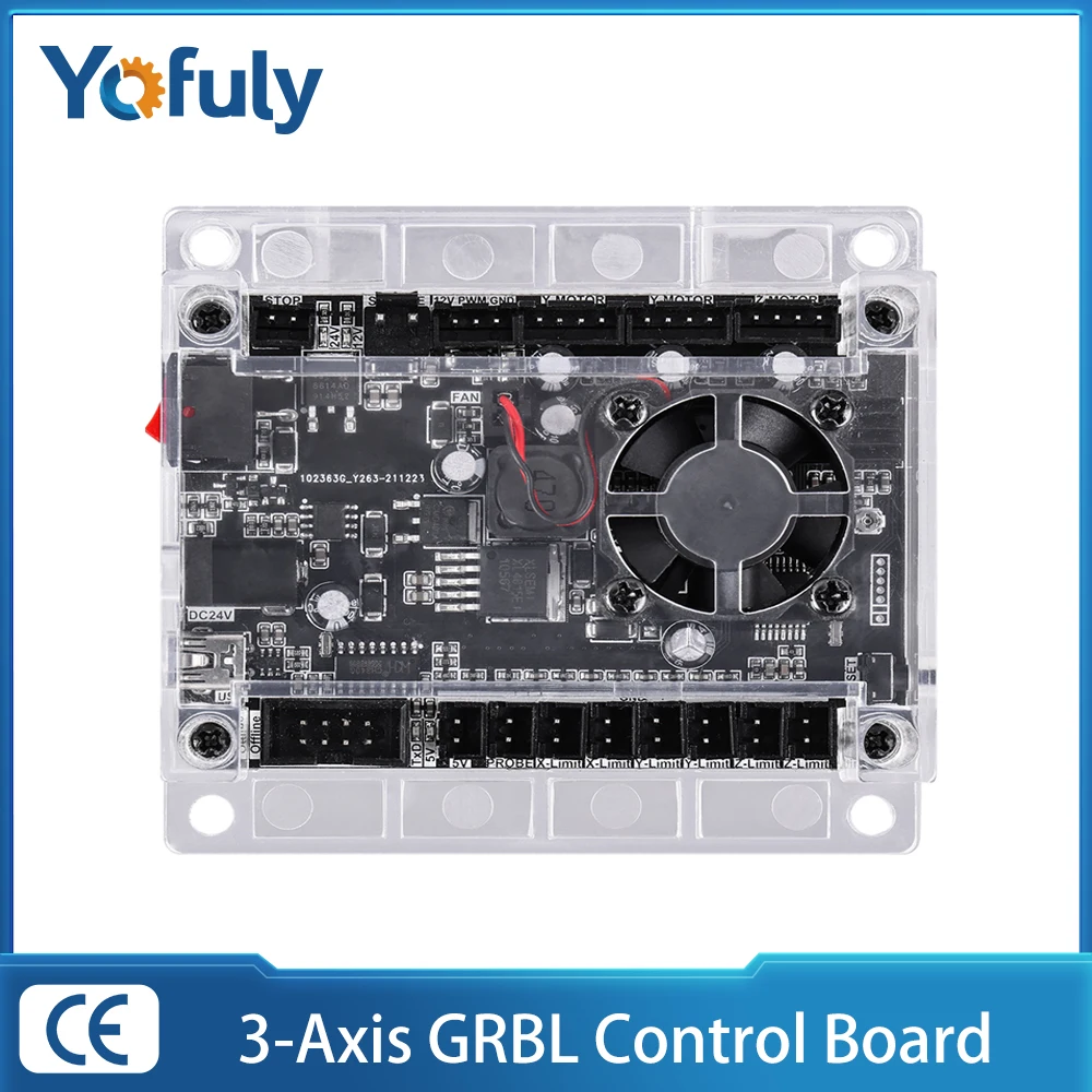 3 Axis CNC Engraving Machine Control Board grbl 1.1f USB Port, Offline Controller for CNC 3018 Pro Laser Engraver Woodworking