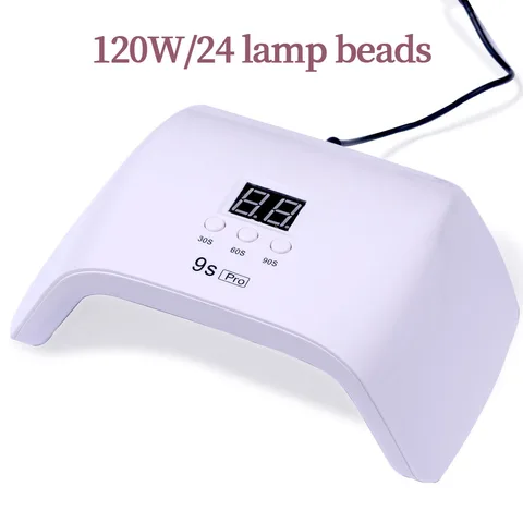 Лампа для сушки гель-лака CNHIDS, 28-дюймовая УФ-лампа для сушки всех видов гель-лака с USB-зарядкой, профессиональное оборудование для маникюра и нейл-арта