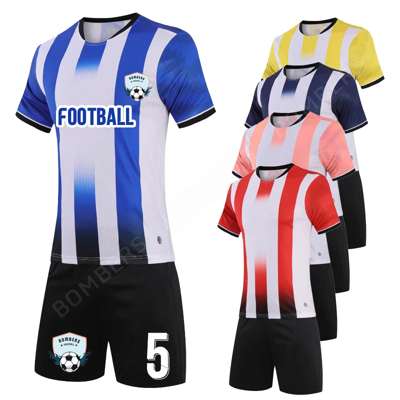 

Men Custom Soccer Jerseys Adults Kid Boys Survetement Football Training Uniforms Athletics Running Sportswear Men Football