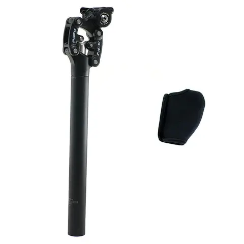 Подседельный штырь SR Suntour SP12 NCX с защитным чехлом VK2353 31,6X400 мм, черный,