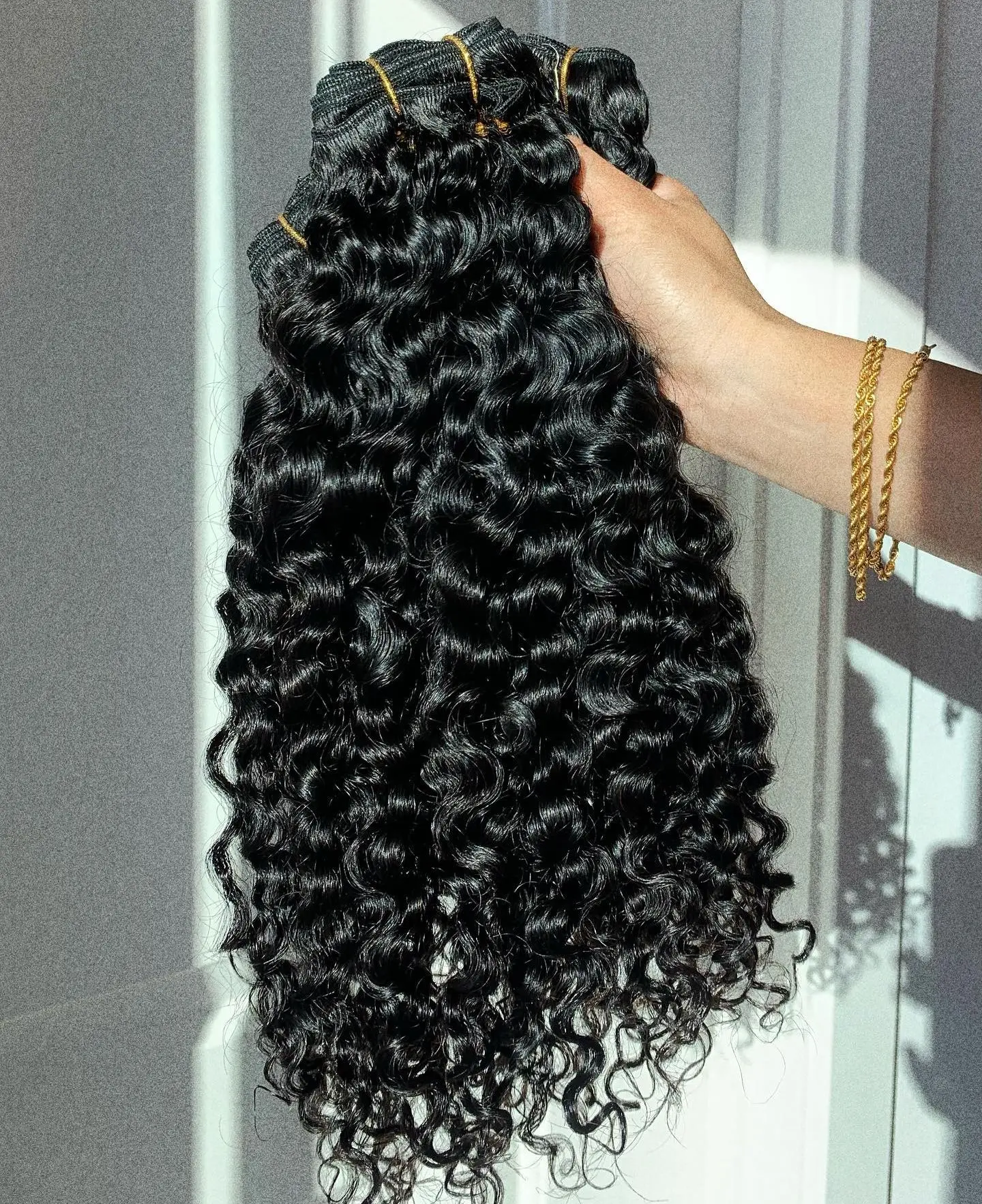 

Пряди бразильских волос с глубокой волной, 26, 28, 30 дюймов