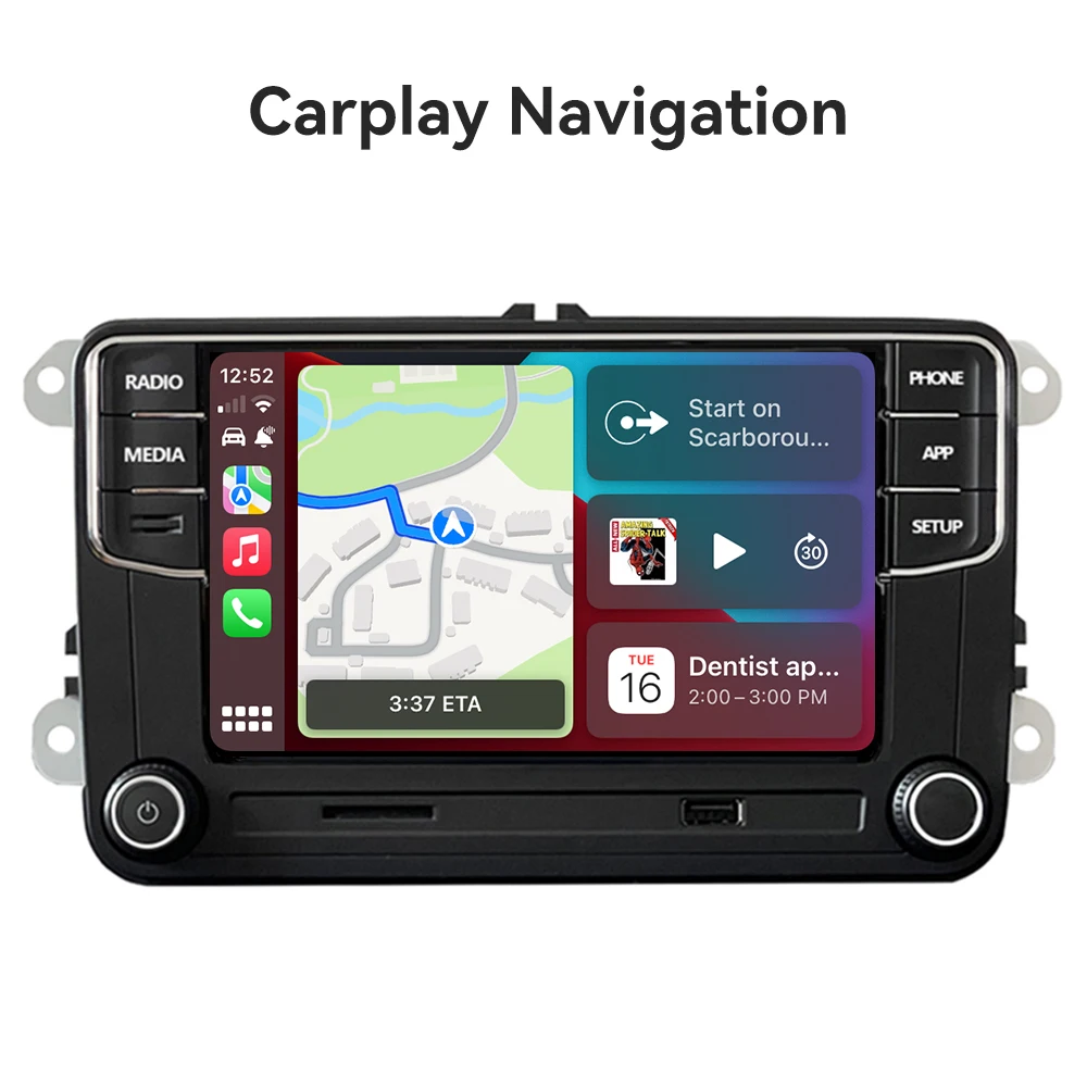 CarPlay автомобильное стерео DS RCD360 радио RCD330 головное устройство для VW Golf Polo MK5 MK6 Passat