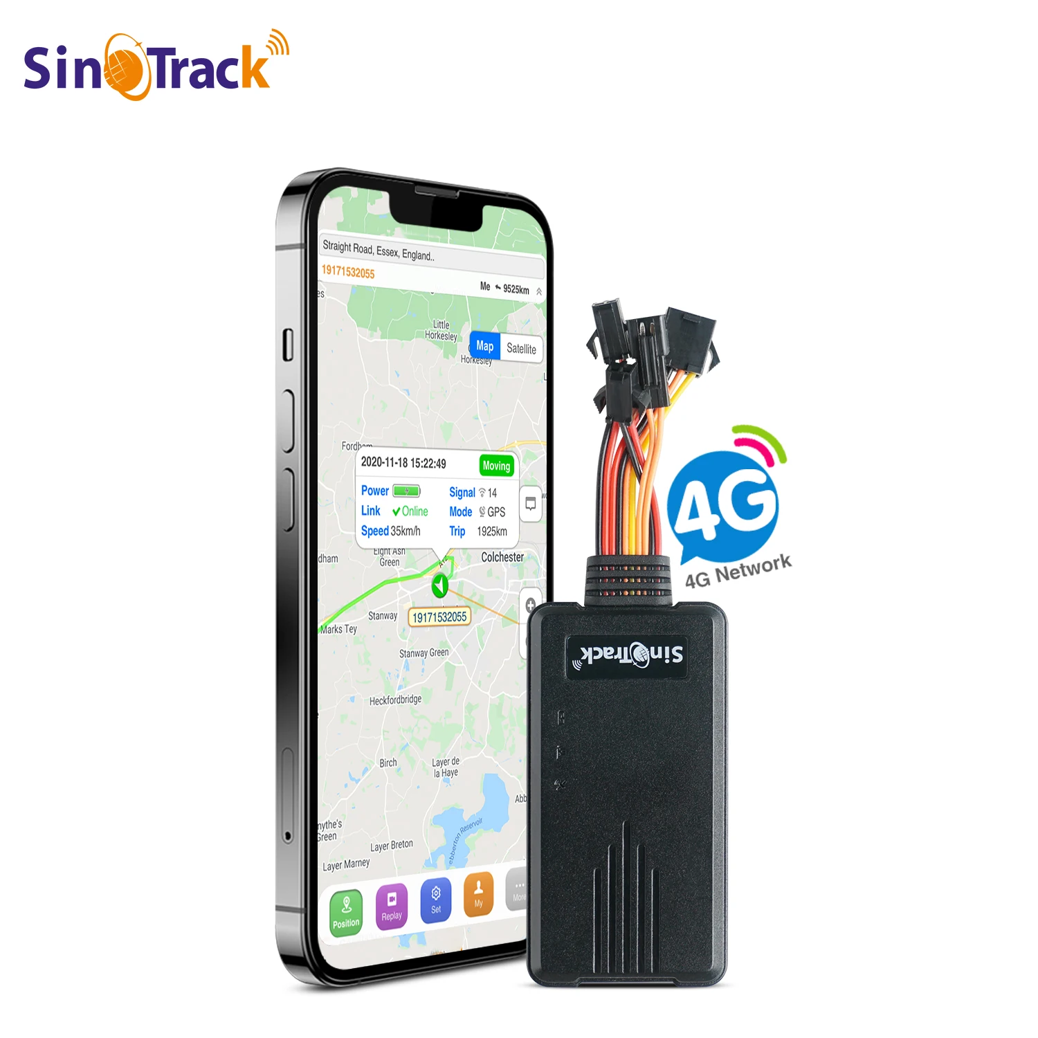 4G ST-906L Builtin Battery GPS tracker for Car Motorcycle Vehicle Cut Off Oil Power Voice monitoring &amp online tracking software |