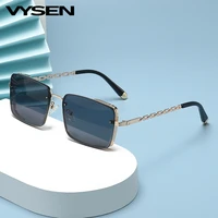 small square sunglasses womens 2022 luxury brand designer rectangular sun glasses for men metal frame trend eyeglasses uv400