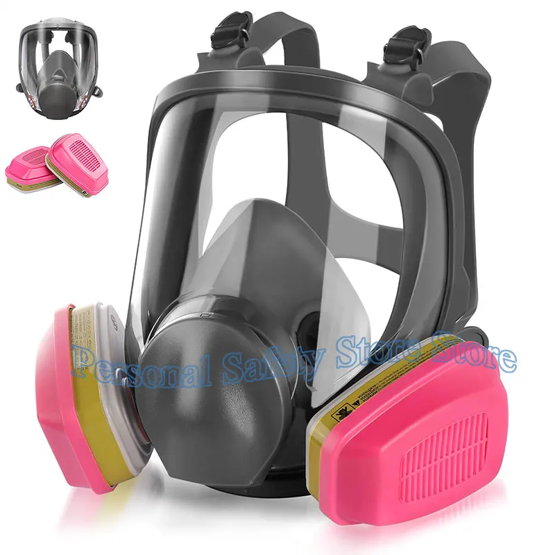 Респиратор 6800 с картриджами 60921